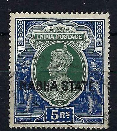Image of Indian Convention States ~ Nabha 91 FU